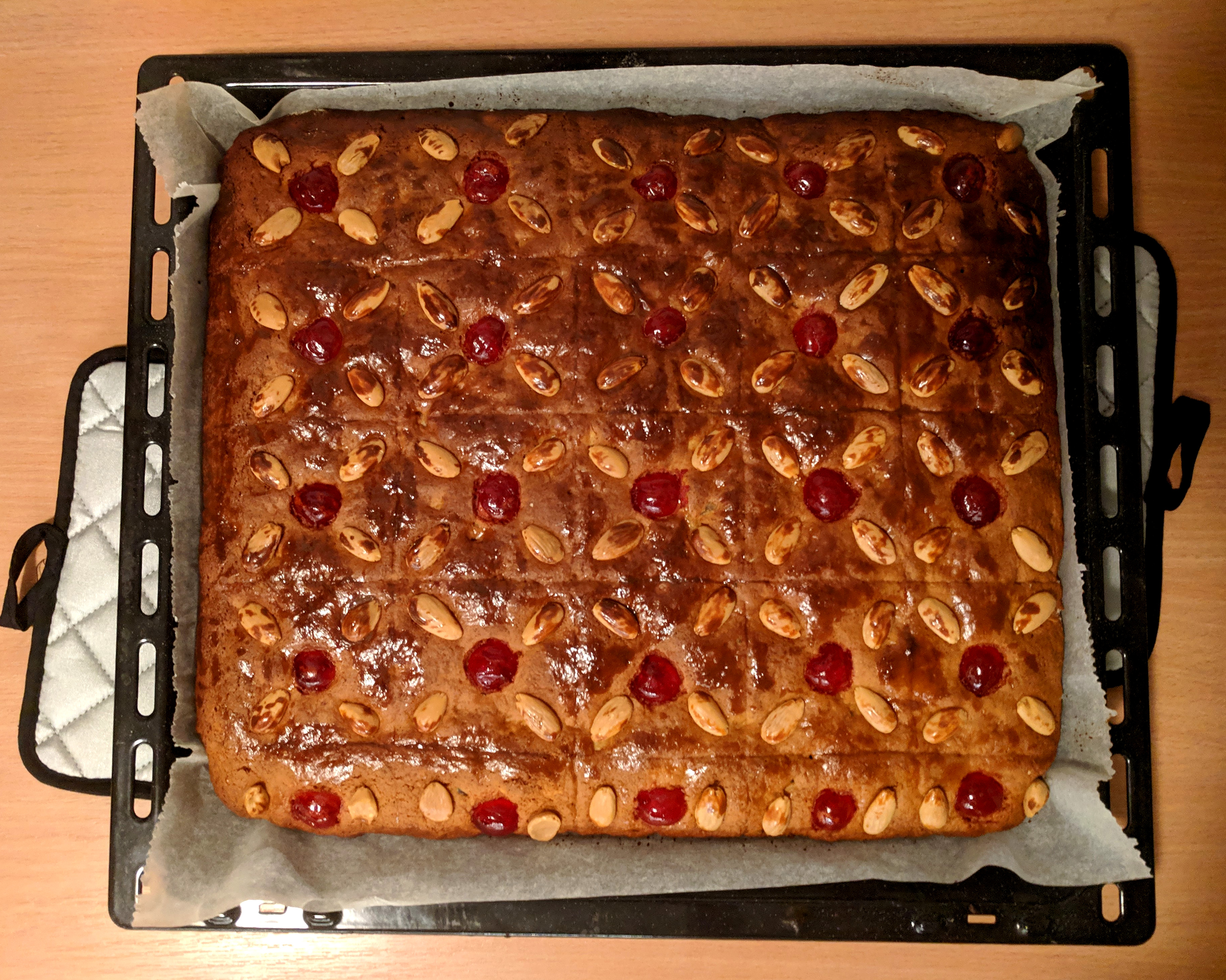 Honigkuchen vom Blech – Caro&amp;#39;s Küchenexperimente