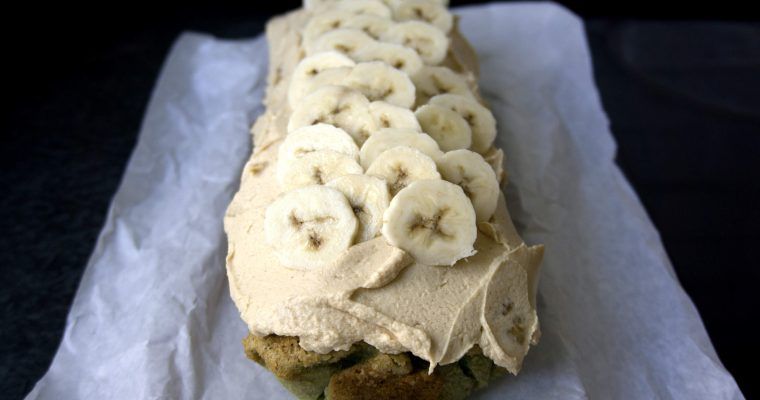 Bananenbrot mit Erdnussbutter