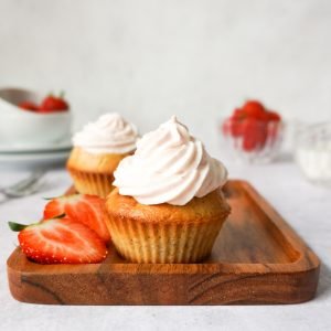 Erdbeer Cupcakes, Erdbeer Muffins