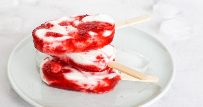 Erdbeer Joghurt Eis