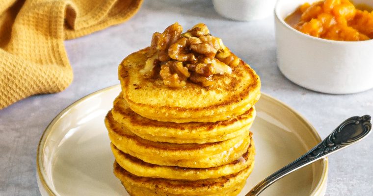 Kürbis Pancakes (vegan)
